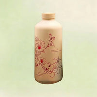 Sugarcane Pulp Molded Bottle - 100% Compostable Eco-Packaging, Customizable